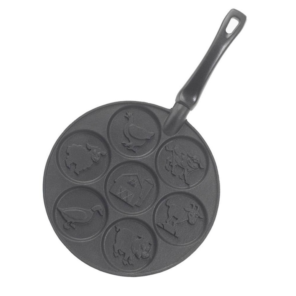 Nordicware cast farm barnyard animals Design Pancake Pan new in package